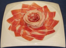 JAMON IBERICO BELLOTA RESERVA CORTADO A CUCHILLO