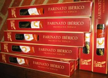 Abob&oacute;ras recheadas de queijo fresco 