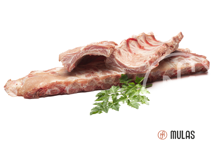Costilla de cerdo fresca
