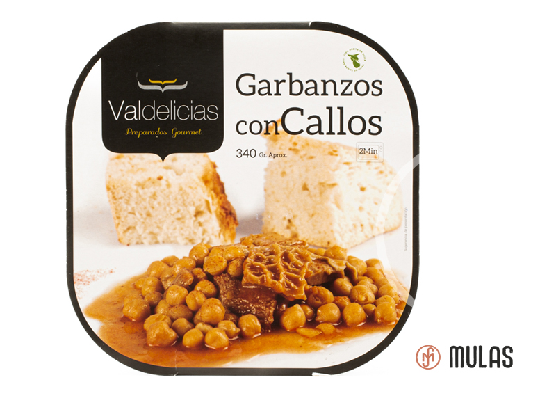 Guiso de Garbanzos con Callos