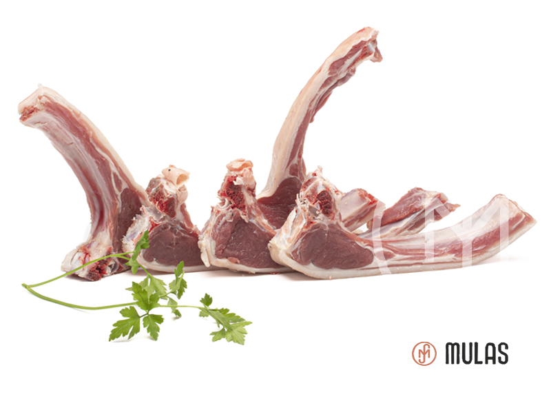 Chuletas de Cordero. Palo