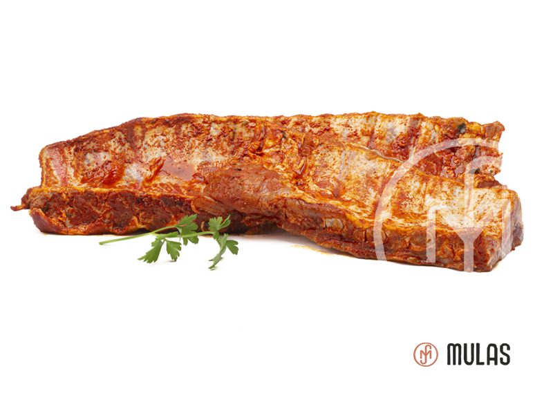 Costilla de cerdo adobada