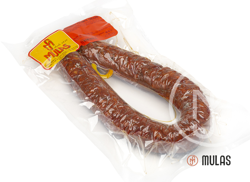 Extra red spicy sausage