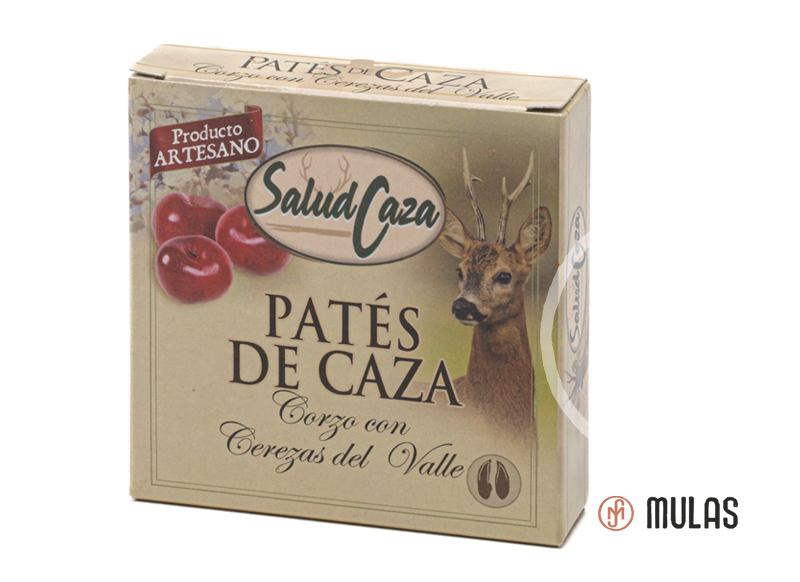 Paté de caça. Veado com cerejas do vale