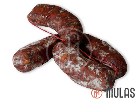 Acorn-fed Iberian Bellota sausage D.O. La Alberca