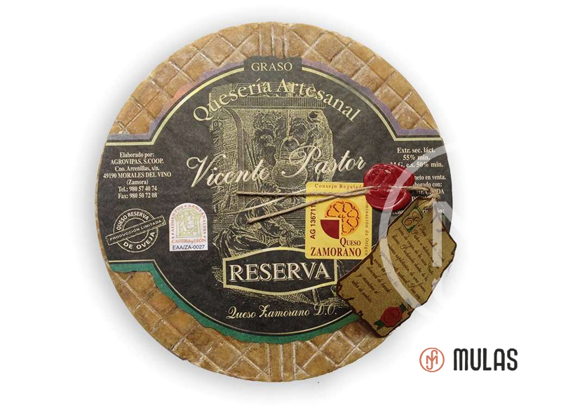 VICENTE PASTOR GRAN RESERVA Cheese
