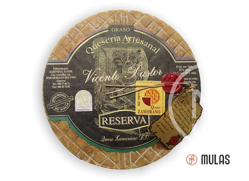 QUESO VICENTE PASTOR GRAN RESERVA