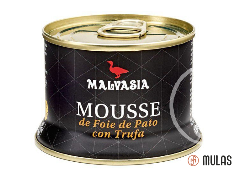Mousse de pato con trufa