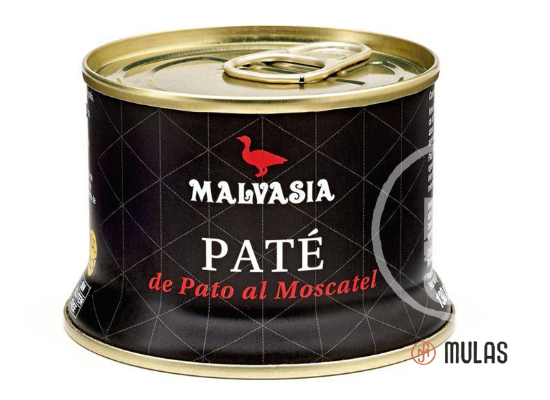 PATE DE PATO com molho moscatel